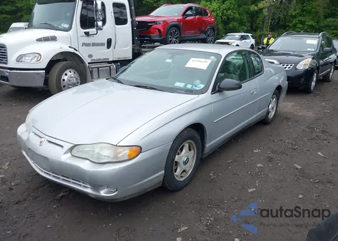 2004 Chevrolet Monte Carlo Ls z USA, uszkodzony, nr VIN 2G1WW12E349387302